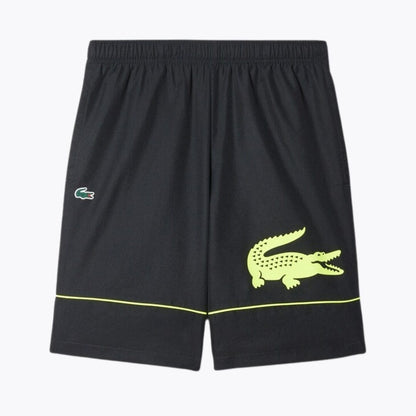 LC Printed Diamond Taffeta Tennis Shorts LC Printed Diamond Taffeta Tennis Shorts Slate Crown Black S 