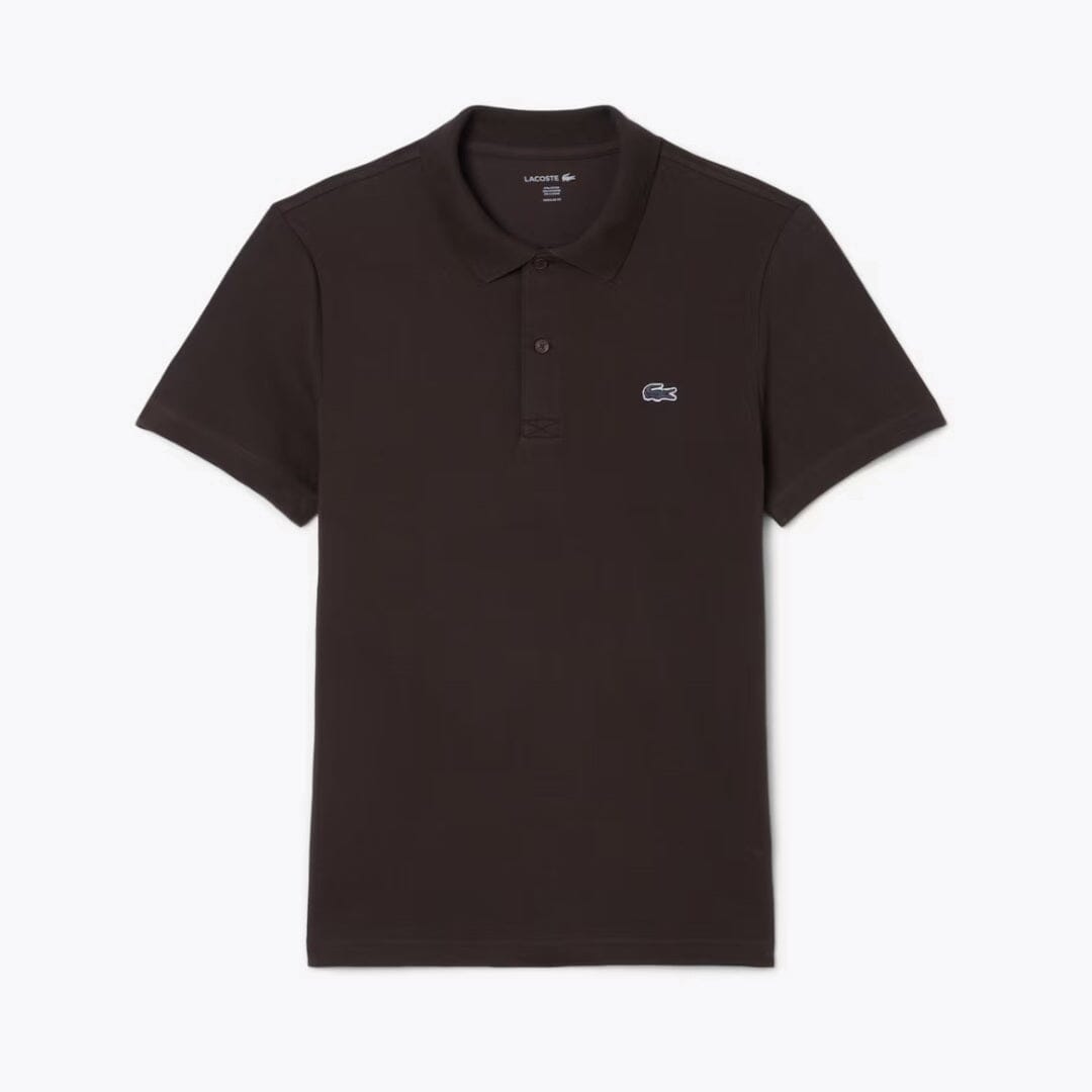 LC Regular Fit Cotton Blend Polo Shirt LC Regular Fit Cotton Blend Polo Shirt Slate Crown Brown S 