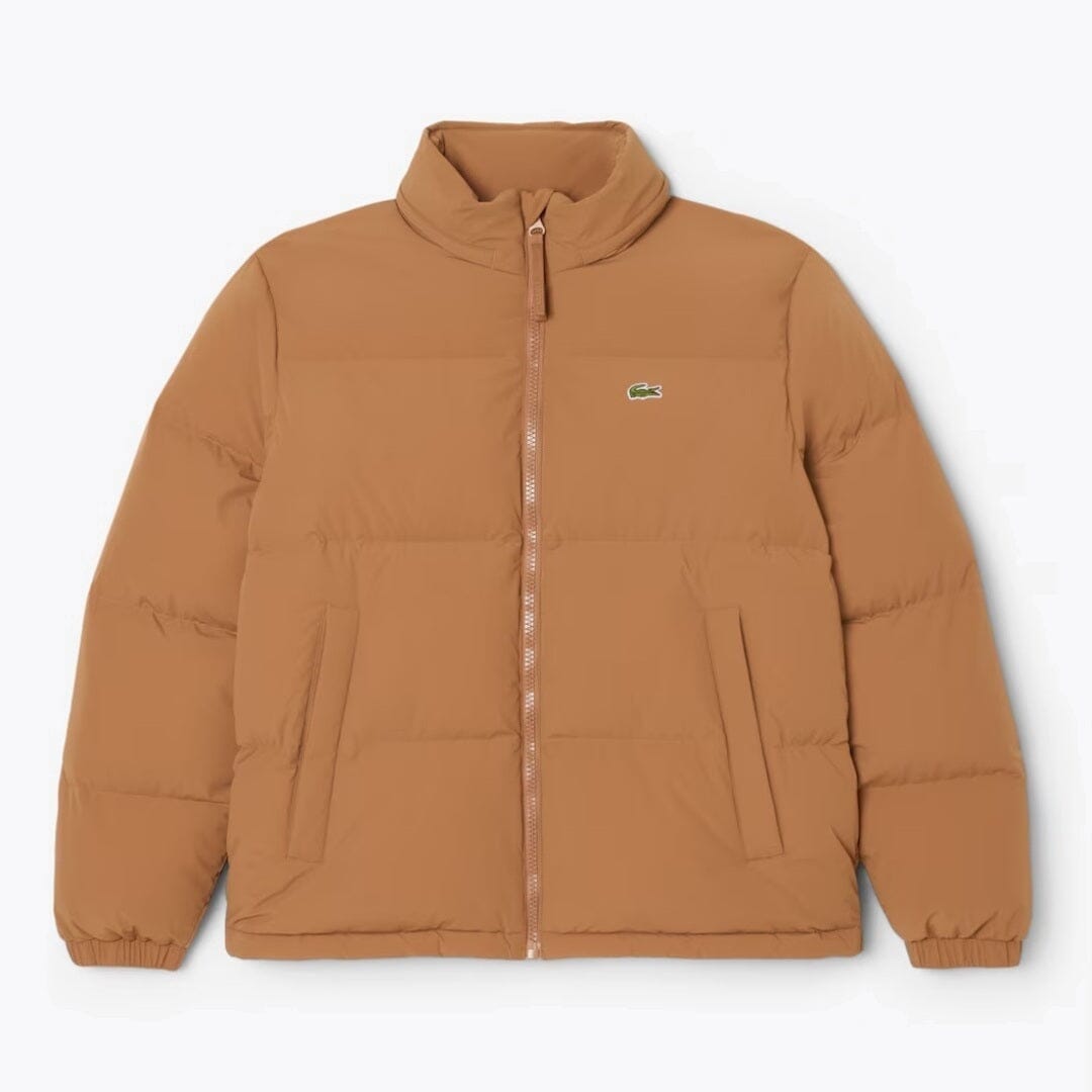 LC Water-Repellent Hooded Down Jacket LC Water-Repellent Hooded Down Jacket Slate Crown Brown S 