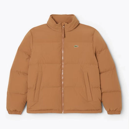 LC Water-Repellent Hooded Down Jacket LC Water-Repellent Hooded Down Jacket Slate Crown Brown S 