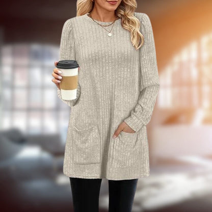 Lena™ | Chic Pullover Jacket & Coats Belleza & Glamour Apricot S 