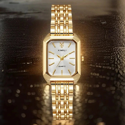 Lightweight Stainless Steel Watch for Women Belleza & Glamour 