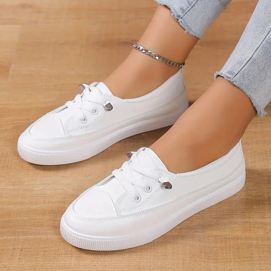 Limah™ | Comfort Slip-On Shoes Orthopedic Shoes Belleza & Glamour White 5.5 