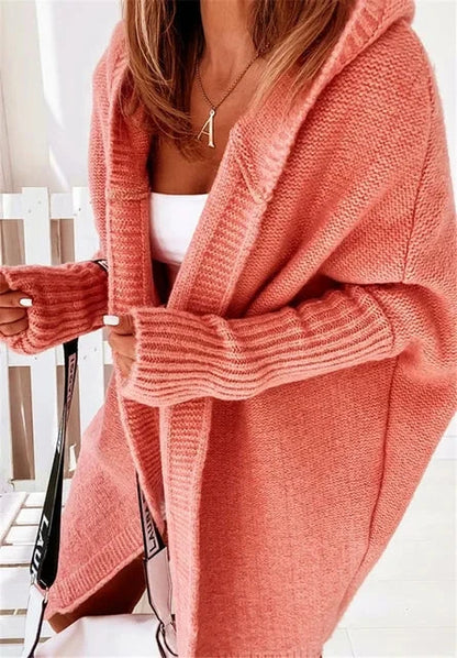 Muse™ | Hooded Sweater Sweater Belleza & Glamour Orange S 