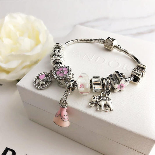 P A N D O R A Bracelet Charms Happiness Belleza & Glamour 