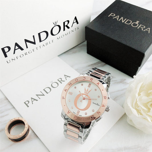 P A N D O R A Flyt Glamour Belleza & Glamour Rose White 