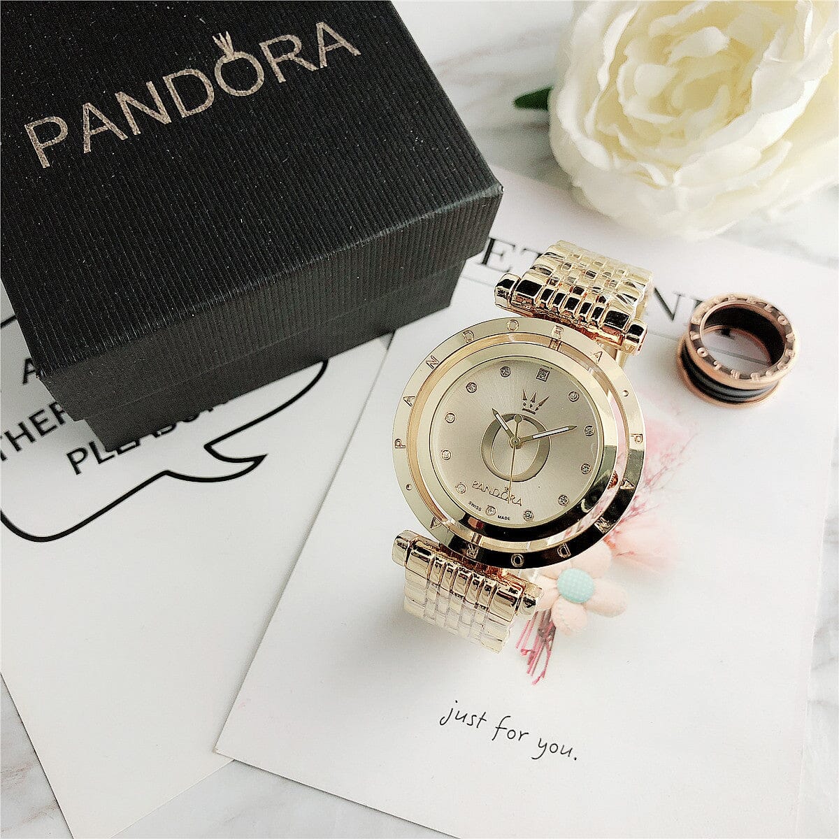 P A N D O R A Moments Glamour Belleza & Glamour Gold 