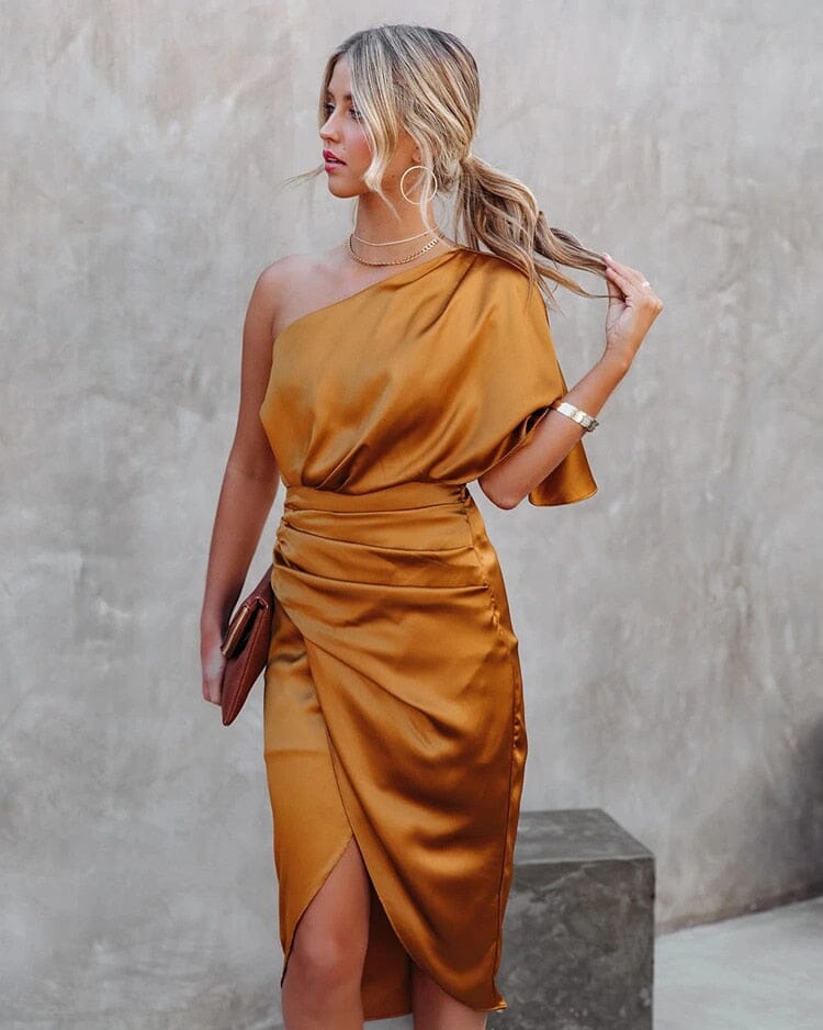 Pearl™ | Stunning Formal Dress Dresses Belleza & Glamour Bronze S 