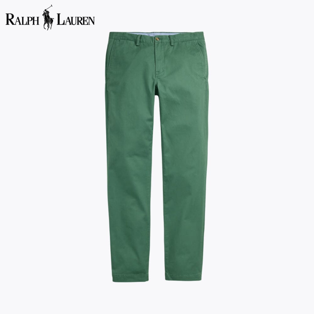RL Bedford Washed Chino Trouser RL Bedford Washed Chino Trouser Slate Crown Green 28 