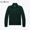 RL Cable-Knit Cashmere Quarter-Zip Jumper 