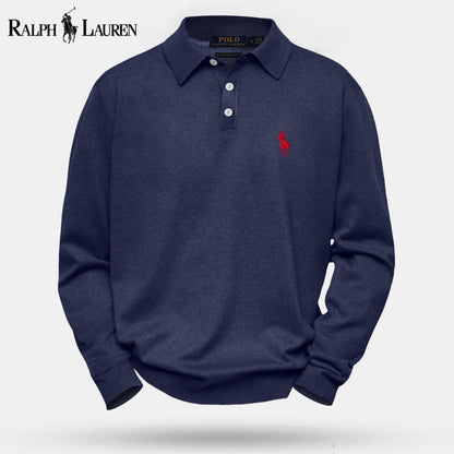 RL Cable-Knit Wool Knit Sweater RL Cable-Knit Wool Knit Sweater Slate Crown Navy blue S 