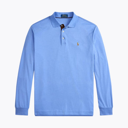 RL Classic Fit Soft Cotton Polo Shirt RL Classic Fit Soft Cotton Polo Shirt Slate Crown Fall Blue S 