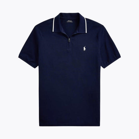 RL Classic Fit Stretch Mesh Polo Shirt RL Classic Fit Stretch Mesh Polo Shirt Slate Crown Refined Navy S 