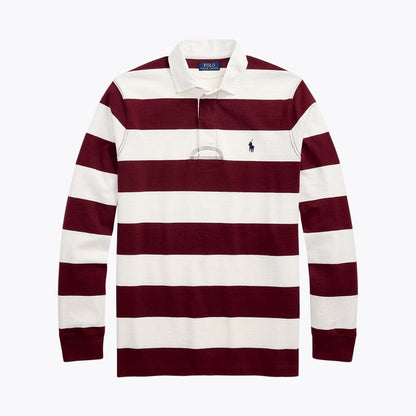 RL The Iconic Rugby Shirt RL The Iconic Rugby Shirt Slate Crown Classic Wine/Cream S 