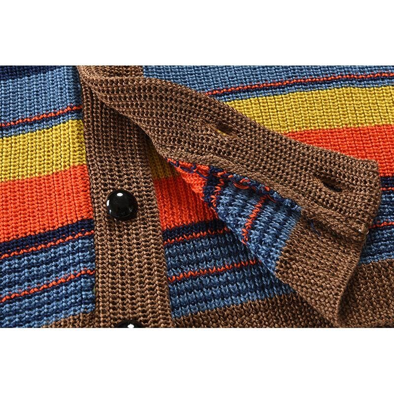Robert™ | Block Lapel Sweater Sweater Belleza & Glamour 2XL 