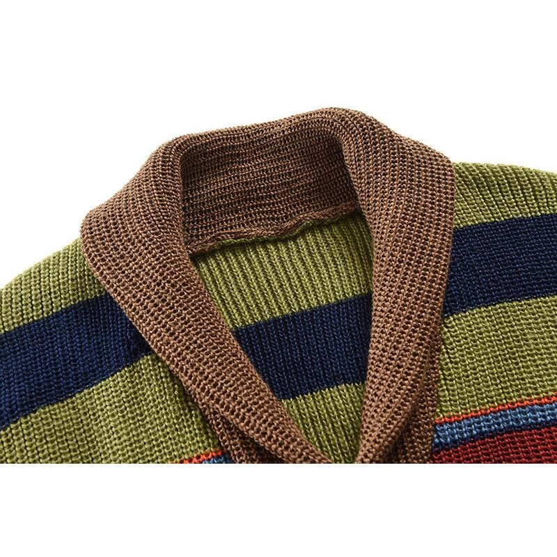 Robert™ | Block Lapel Sweater Sweater Belleza & Glamour 3XL 