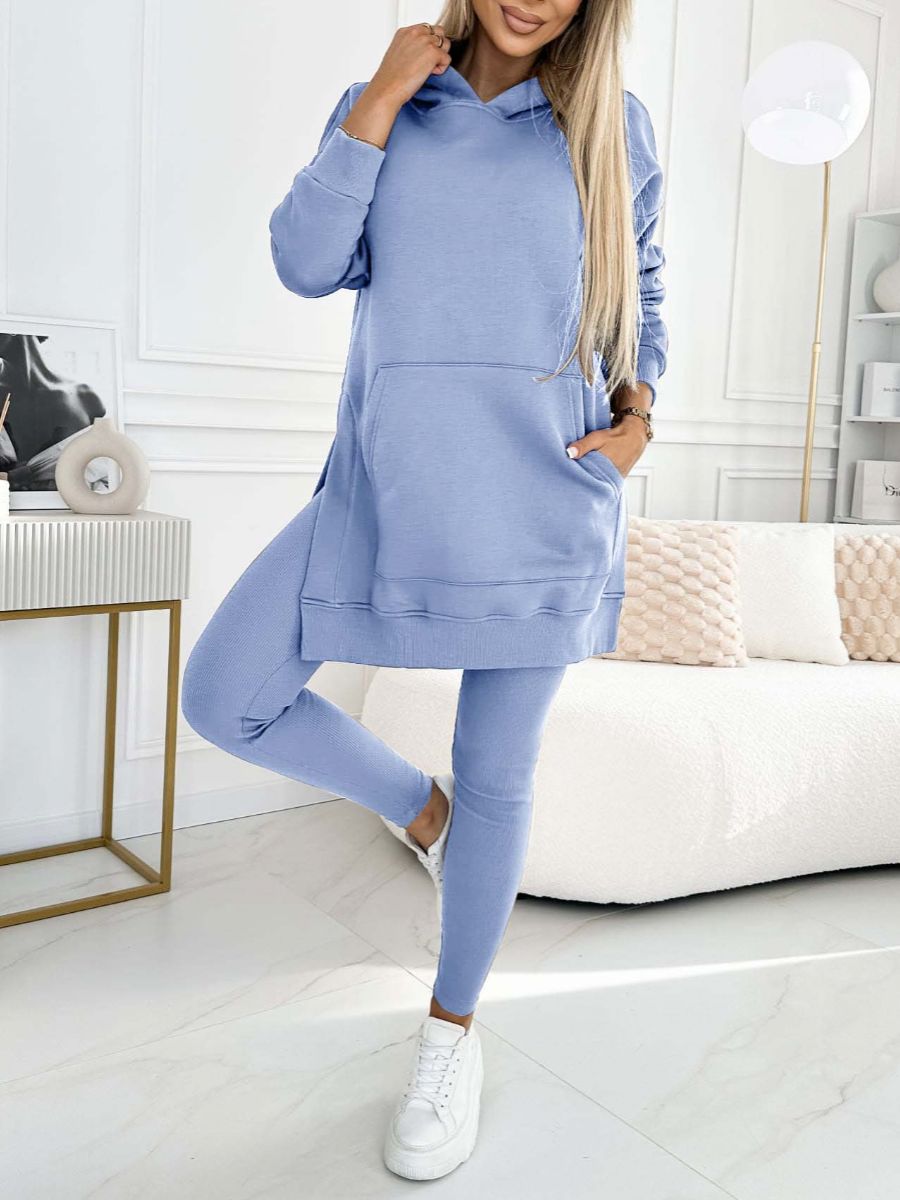 Ruby™ | Hoodie Set Women Sets Belleza & Glamour Blue S 