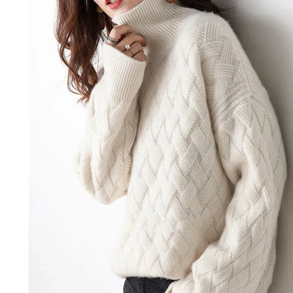 Sophia™ | Graceful Turtleneck Sweater Belleza & Glamour 