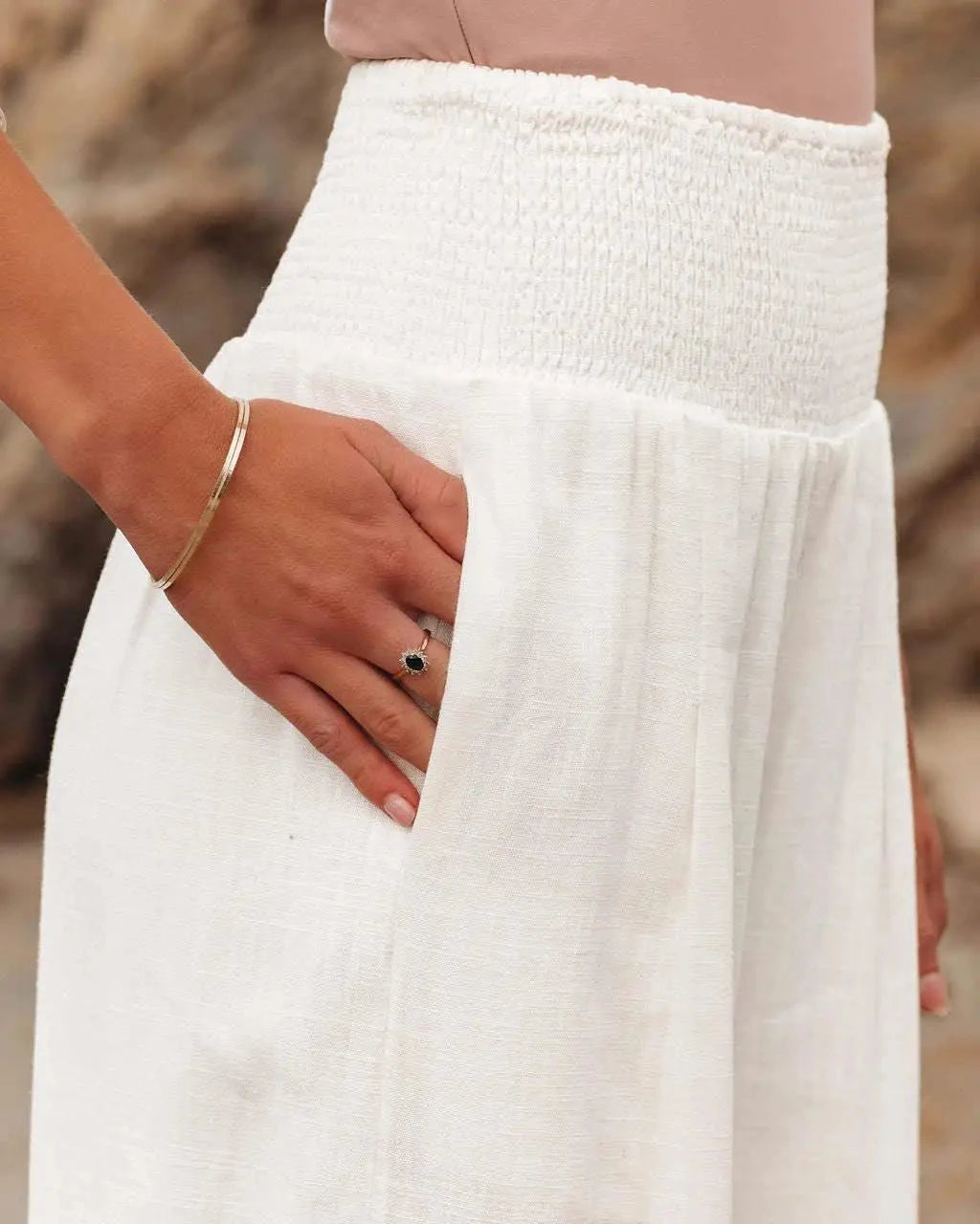 Sophia™ | Stylish Women's Cotton Pants - Comfortable with Every Step PANTS Belleza & Glamour 