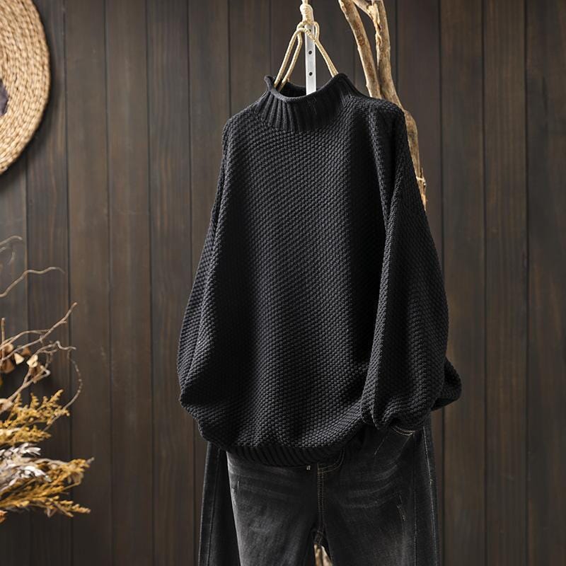 Sophia-Sweater Sweater Belleza & Glamour Black One SIze 