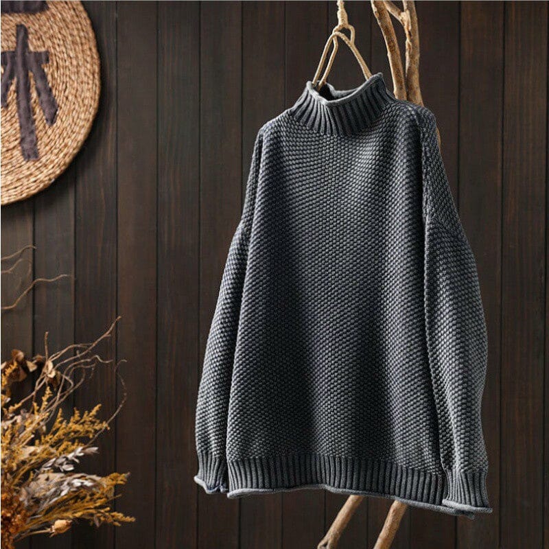 Sophia-Sweater Sweater Belleza & Glamour Grey One SIze 
