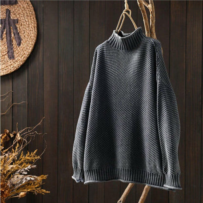 Sophia-Sweater Sweater Belleza & Glamour Grey One SIze 
