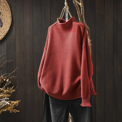 Sophia-Sweater Sweater Belleza & Glamour Red One SIze 