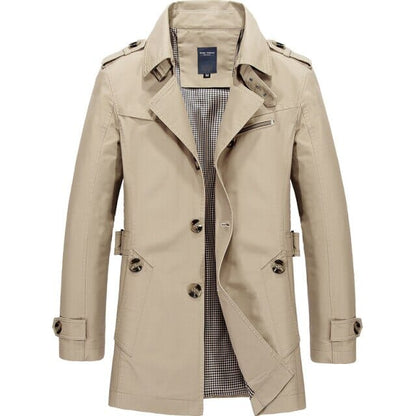 Sterling™ | Vintage Long Coat coat Belleza & Glamour Cremè Beige M 