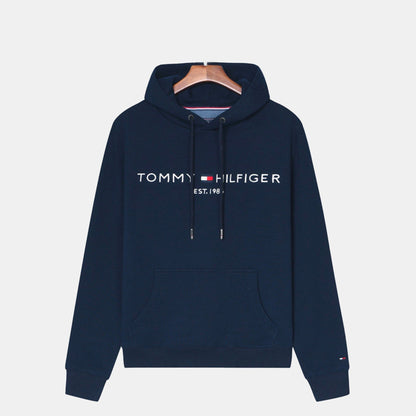 TH Premium Cotton Hoodie TH Premium Cotton Hoodie Slate Crown Blue S 