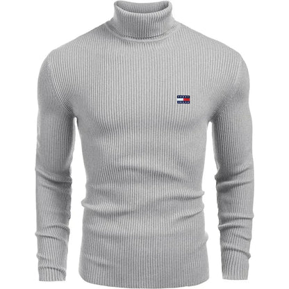 TH Turtleneck Classic Knit Sweater TH Turtleneck Classic Knit Sweater Slate Crown Grey S 