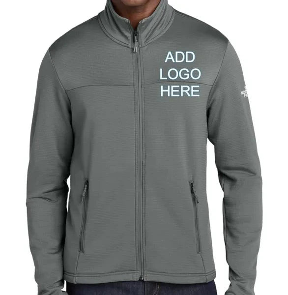 TNF Aim Full-Zip Fleece Jacket with Custom Logos. NF0A8ENK Sweatshirts/Fleece Belleza & Glamour 