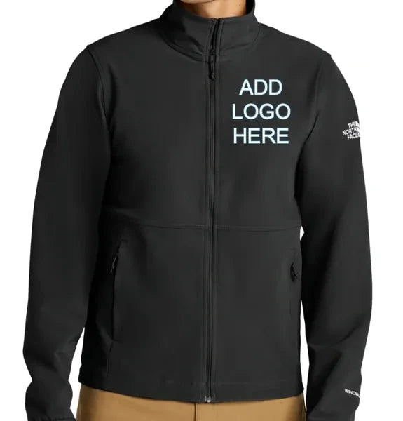 TNF Edge Stretch Soft Shell Jacket with Custom Logo. NF0A8ENN Outerwear Belleza & Glamour 