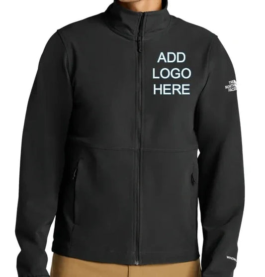 TNF Edge Stretch Soft Shell Jacket with Custom Logo. NF0A8ENN Outerwear Belleza & Glamour 