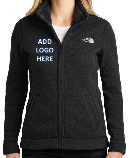 TNF [NF0A3LH8] Ladies Sweater Fleece Jacket. Live Chat For Bulk Discounts. Jackets Belleza & Glamour TNF Black Heather S 