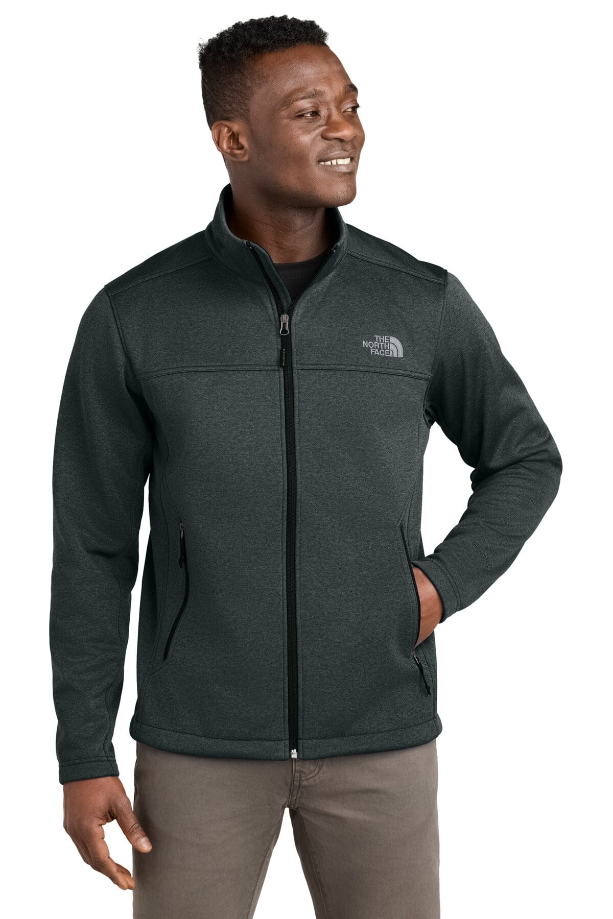 TNF ® Chest Logo Ridgewall Soft Shell Jacket NF0A88D5 Outerwear Belleza & Glamour TNF Dark Grey Heather S 