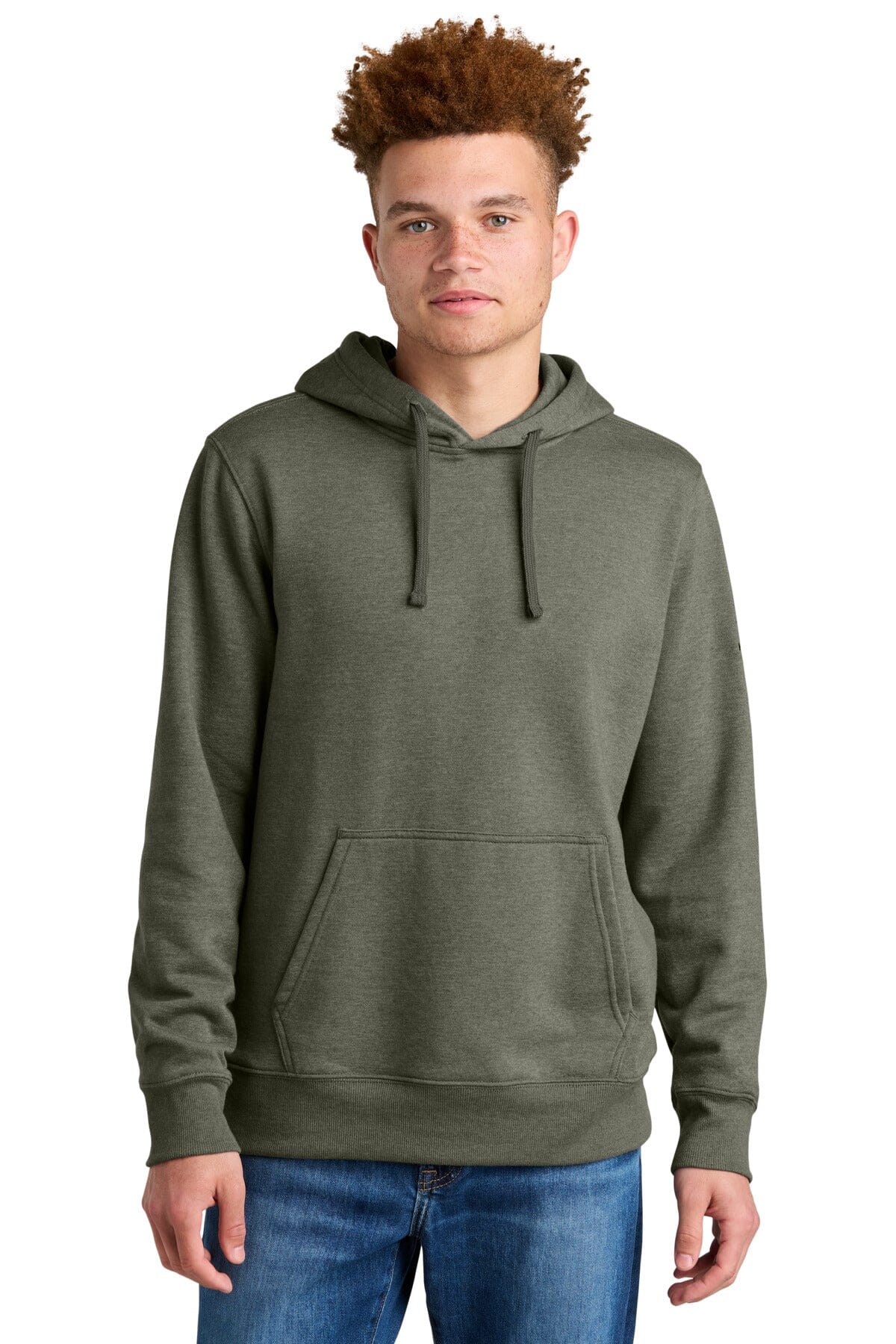 TNF ® Sleeve Logo Pullover Hoodie NF0A8AU0 Sweatshirts/Fleece Belleza & Glamour New Taupe Green Heather S 