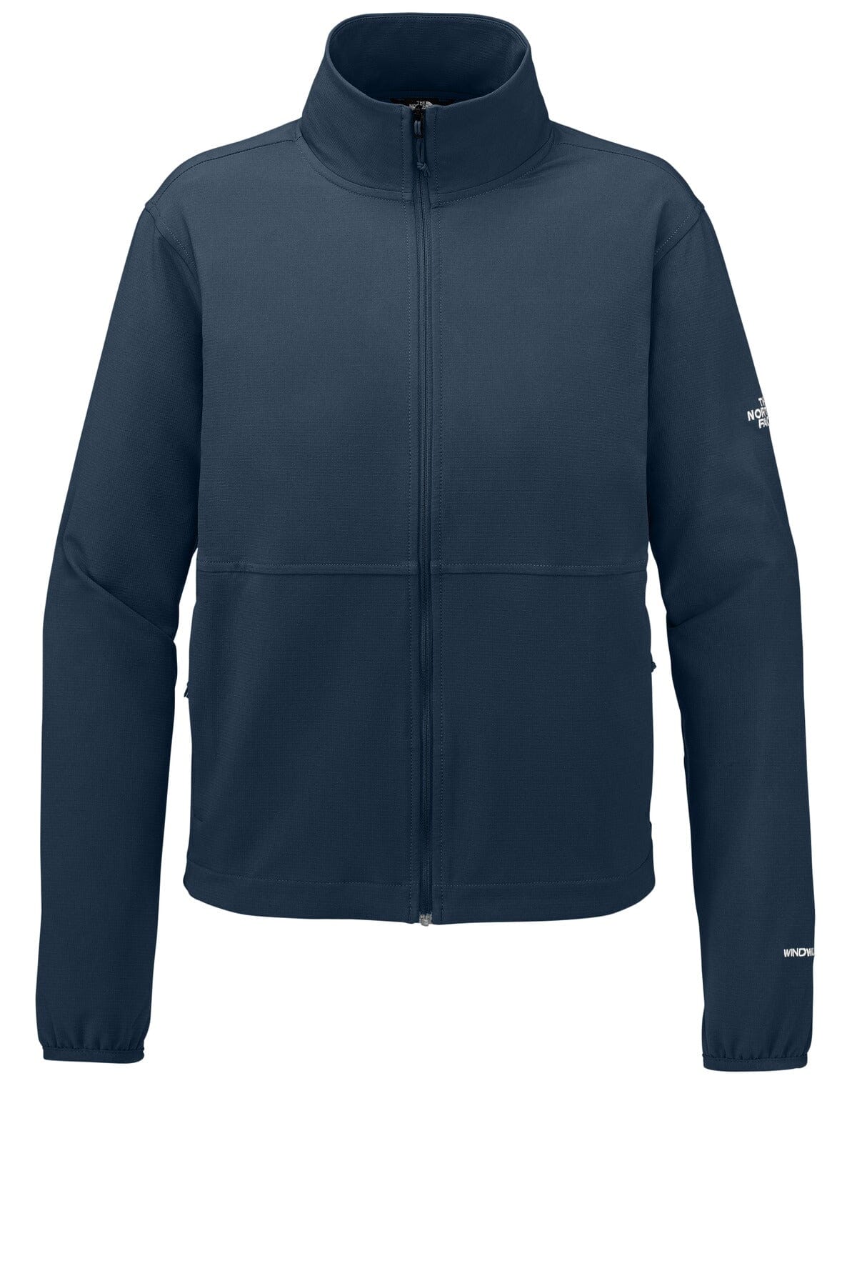 TNF Women's Edge Stretch Soft Shell Jacket with Custom Logos. NF0A8ENP Outerwear Belleza & Glamour Summit Navy S 