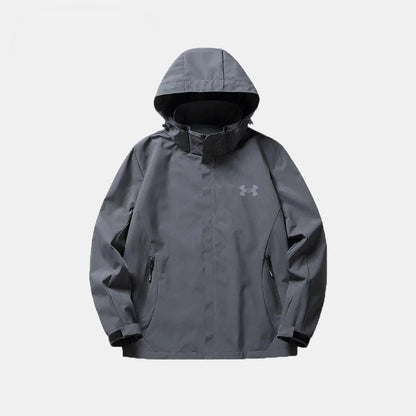 UA Waterproof Sport Jacket UA Waterproof Sport Jacket Slate Crown Gray S 