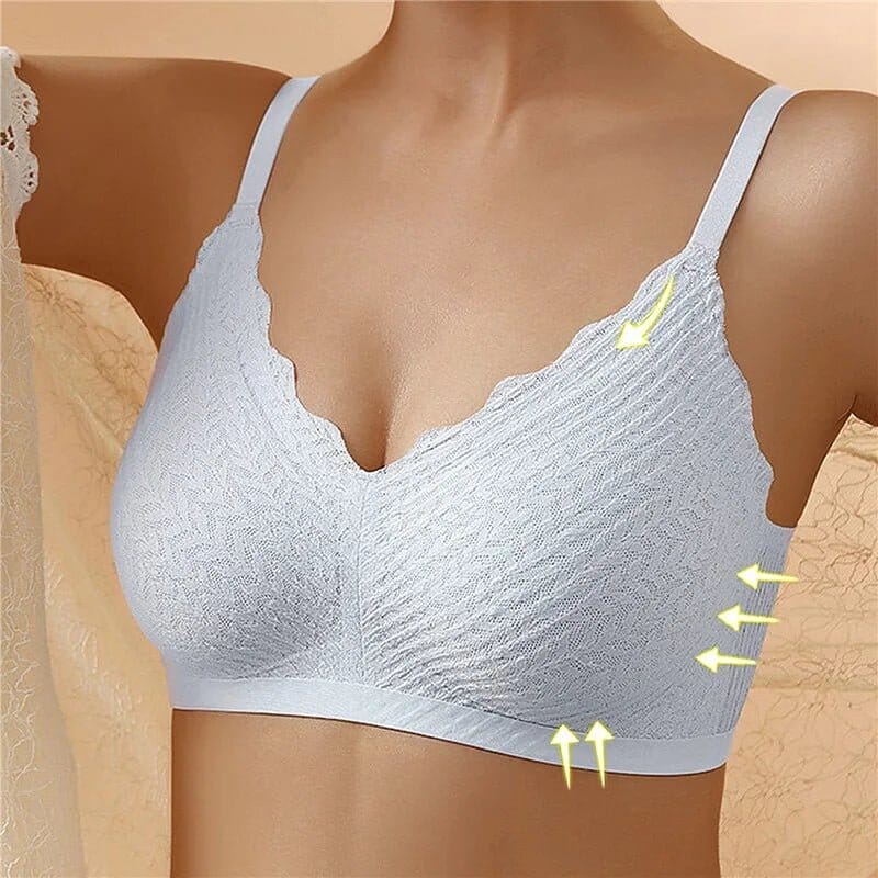 Valeria™ | Anti-perspiration Enhancement Bra BRA Belleza & Glamour Blue M 