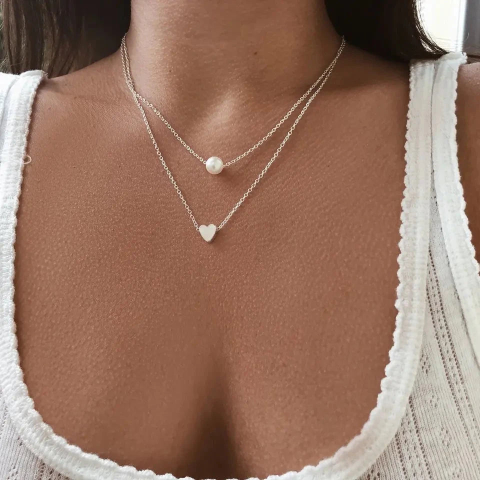 Various delicate necklaces Belleza & Glamour 7 - Prata 