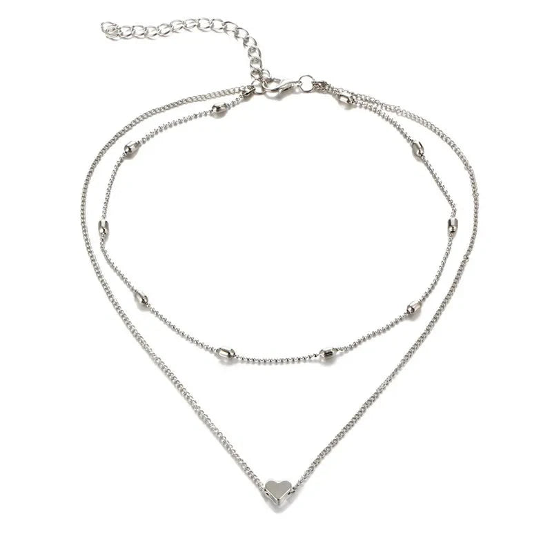 Various delicate necklaces Belleza & Glamour 9 - prata 