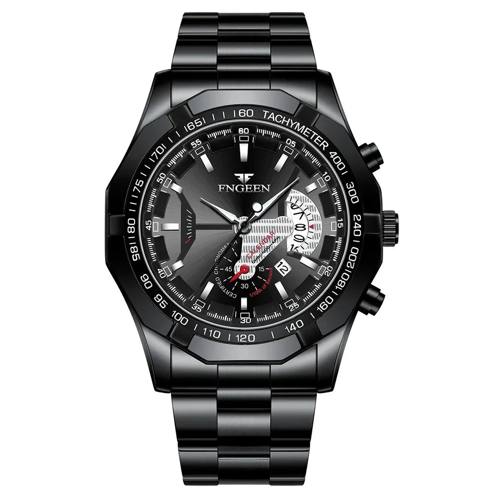 Watch Poedagar Engeen Relogio 09 Belleza & Glamour Black 
