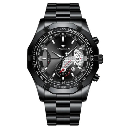 Watch Poedagar Engeen Relogio 09 Belleza & Glamour Black 