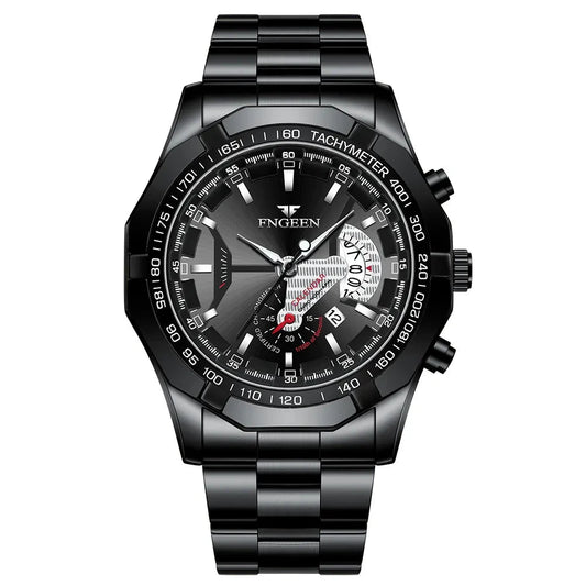 Watch Poedagar Engeen Relogio 09 Belleza & Glamour Black 