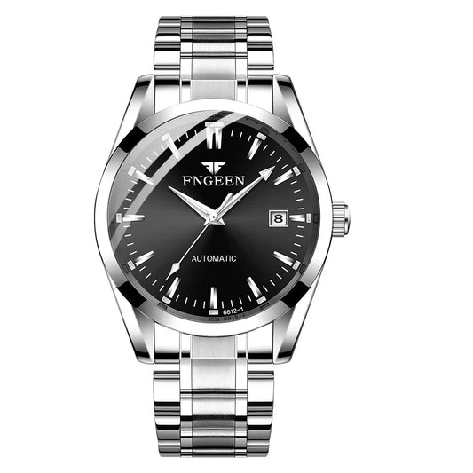 Watch Poedagar Essence Automatic Belleza & Glamour Silver Black 