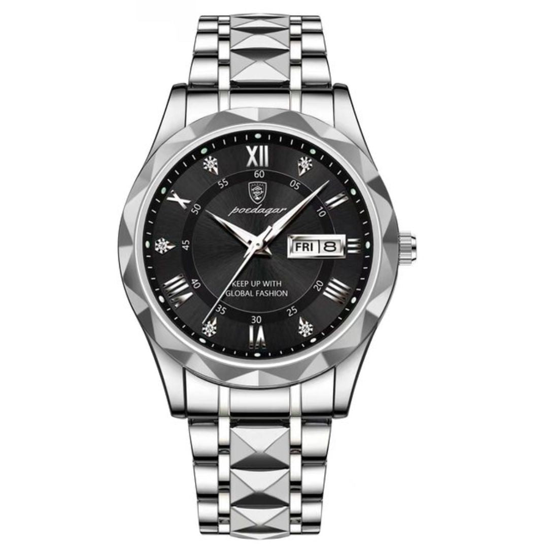 Watch Poedagar Majestic Relogio 20 Belleza & Glamour Majestic Black 