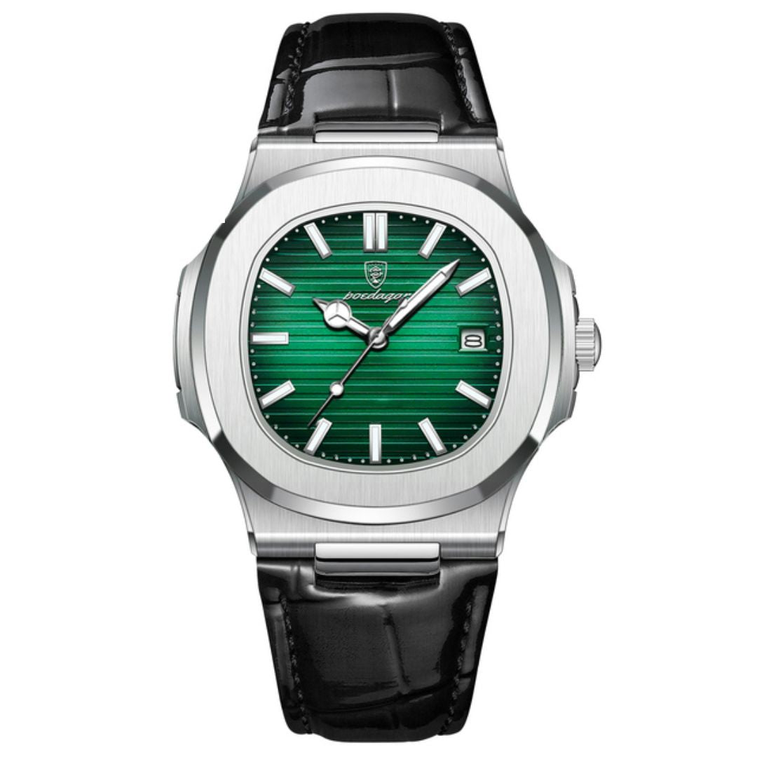 Watch Poedagar Nautilus Pelle Relogio 26 Belleza & Glamour Nautilus Pelle Green 