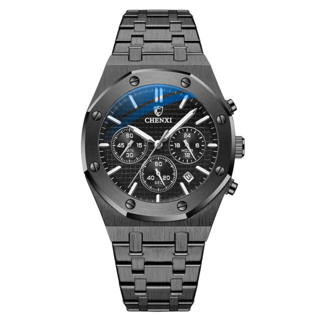 Watch Poedagar Royal Chenxi Relogio 38 Belleza & Glamour All black 