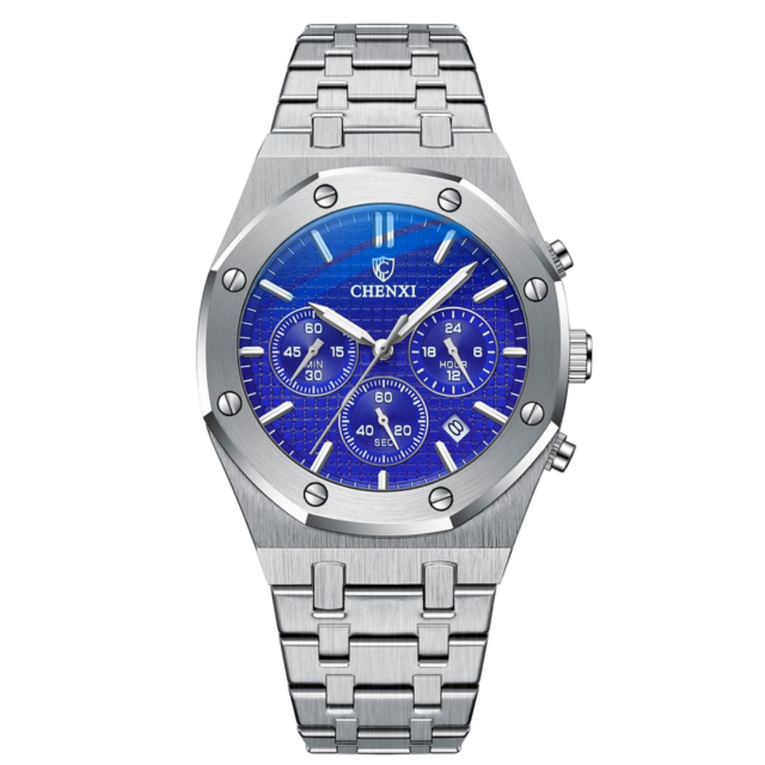 Watch Poedagar Royal Chenxi Relogio 38 Belleza & Glamour Sky Blue 