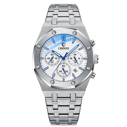 Watch Poedagar Royal Chenxi Relogio 38 Belleza & Glamour White 
